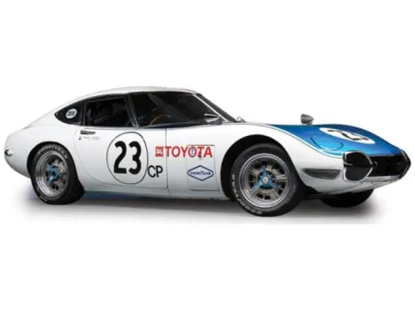 Toyota 2000 GT White/Blue 1967 1