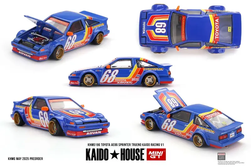 TOYOTA AE86 SPRINTER TRUENOKAIDO RACING V1 1983 1