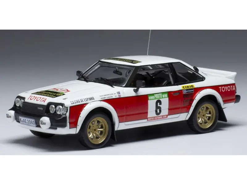 Toyota Celica 2000 GT (RA40) #6 Toyota Tea Portugal 1980 O.Andersson/H.Liddon 1