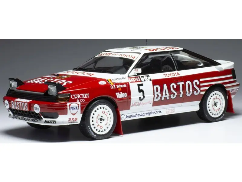 Toyota Celica GT-Four ST165 #5 R.Verreydt/G.Biar Rally WM Haspengauw 1990 1