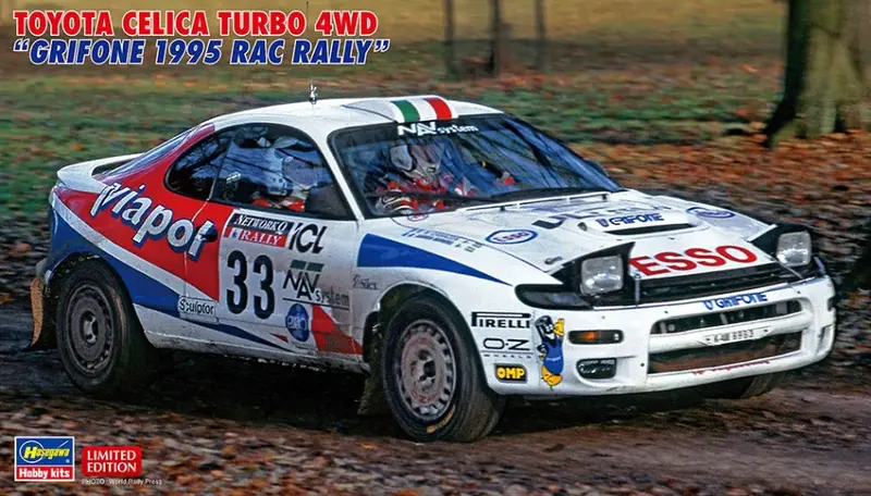 TOYOTA CELICA TURBO 4WD GRIFONE 1995 RAC RALLY KIT 1