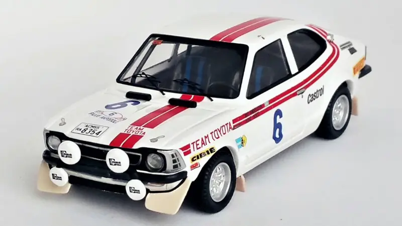 TOYOTA COROLLA LEVIN N.6 ACROPOLIS RALLY 1975 ANDERSSON/HERTZ 1