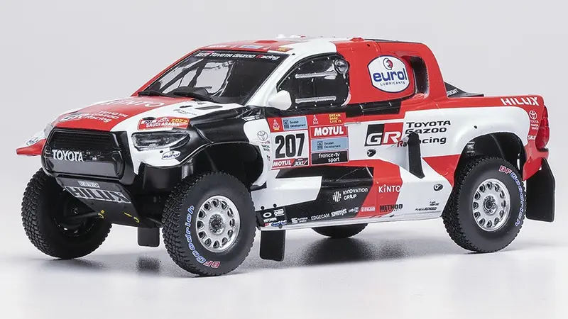 TOYOTA GR DKR HILUX EVO T1+ N.207 RALLY DAKAR 2022 VILLIERS-MURPHY 1