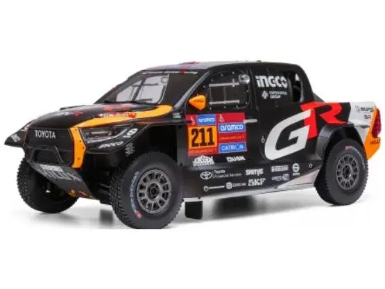 Toyota GR DKR Hilux Evo T1U Rally Dakar 2025 #211 L.Henk/C.Brett 1