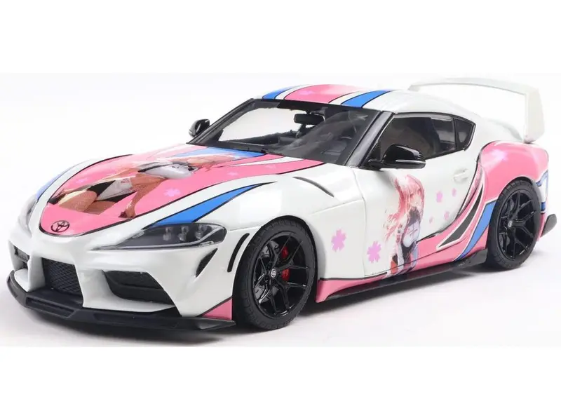 Toyota GR Supra 2024 Solido Works Itasha White 1