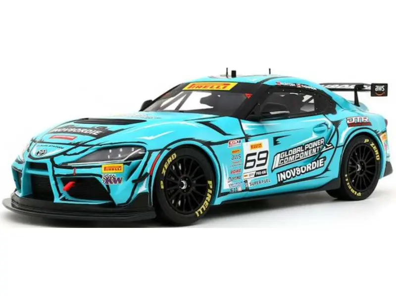 Toyota GR Supra GT4 EVO 2 2025 A. #69 McIntosh P. Thompson Blue 1