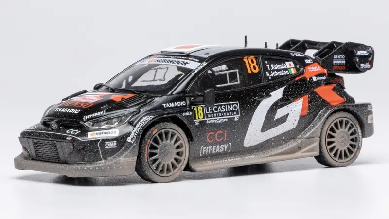 TOYOTA GR YARIS N.18 RALLY1 MONTE CARLO 2025 KATSUTA-JOHNSTON 1