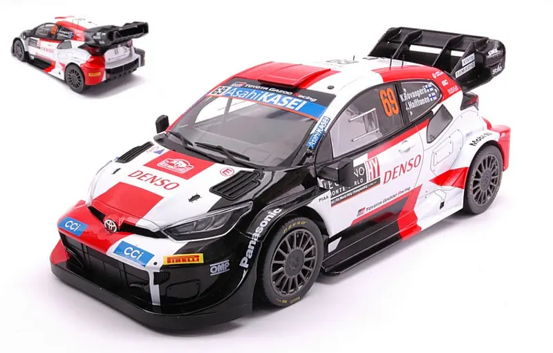 TOYOTA GR YARIS N.69 RALLY MONTE CARLO 2023 ROVANPERA-HALTTUNEN 1