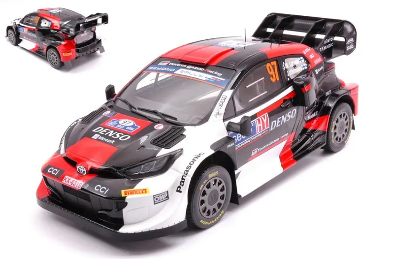 TOYOTA GR YARIS N.97 FINLAND RALLY 2023 LATVALA-HANNINEN 1