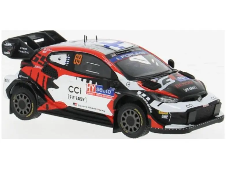 Toyota GR Yaris Rally1 Hybrid Rally WM Rally Finland 2024 #69 Rovanpera/Halttun 1
