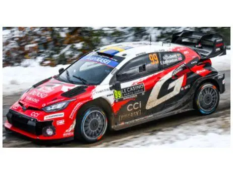Toyota GR Yaris Rally1 Rallye Monte Carlo 2026 #99 O.Solberg/E.Edmondson 1