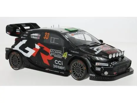 Toyota GR Yaris Rally1 WRC Rally Monte Carlo 2025 #33 E.Evans/S.Martin 1