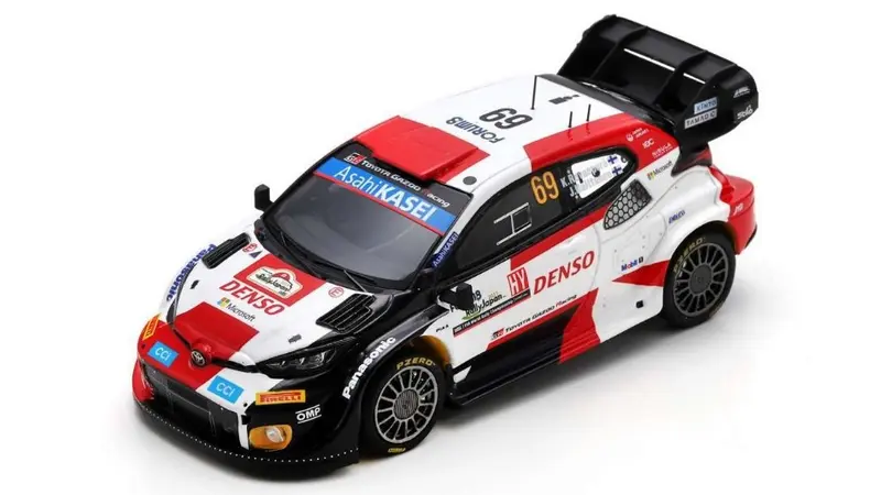TOYOTA GR YARYS N.69 3rd RALLY JAPAN 2023 K.ROVANPERA-J.HALTTUNEN 1