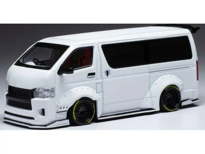 Toyota Hiace Widebody Metallic White 2018 1