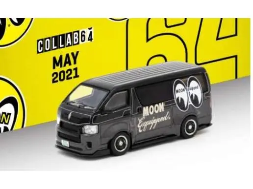Toyota Hiace Widebody 'Mooneyes' Black 1