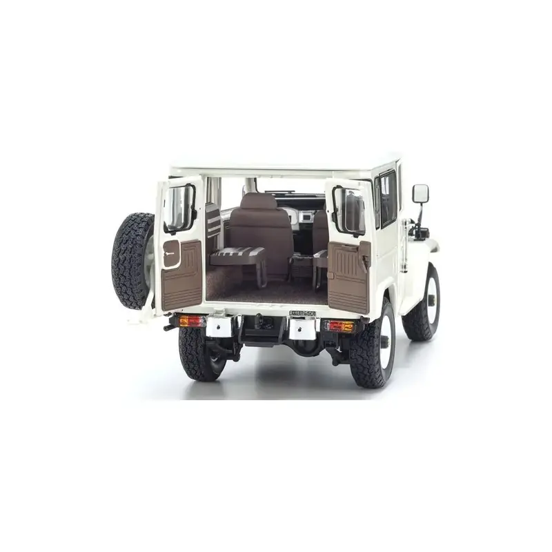 Toyota Land Cruiser 40 Van RHD (Right Hand Drive) White 1/18 Diecast Model Car by Kyosho
