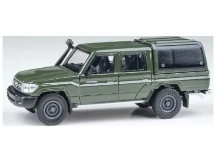 Toyota Land Cruiser Double Cab Pickup w/Canopy LC79 Military Green (RHD) 2014 1