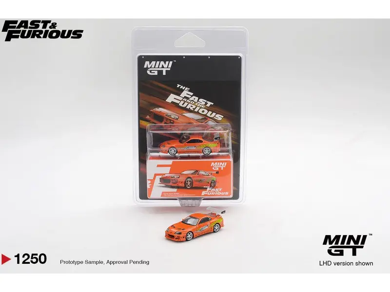 Toyota Supra Bomex The Fast and Furious Brian 'O Conner (LHD) Blister Packaging 1