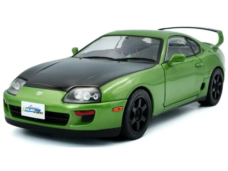 Toyota Supra Mk4 (A80) 1993 Solido Works Green 1
