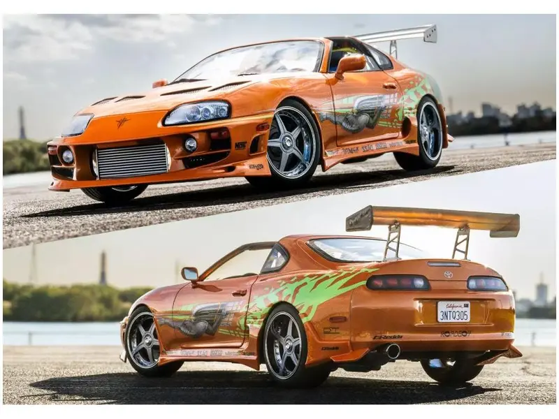 Toyota Supra Turbo Fast and Furious Orange Pearl 1