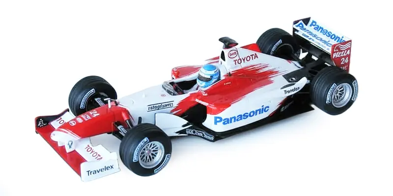 TOYOTA TF102 1ST POINT M. SALO AUSTRALIAN GP 2002 - 1/43 - Minichamps