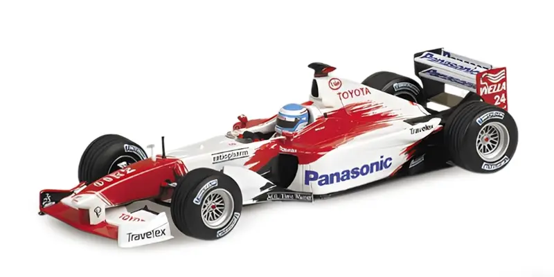 TOYOTA TF102 M. SALO 2002 - 1/43 - Minichamps