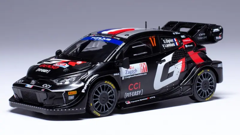 TOYOTA YARIS WRC N.17 RALLY CROATIA 2024 OGIER/LANDAIS 1