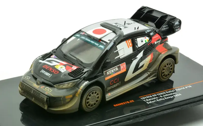 TOYOTA YARIS WRC N.18 SAFARI RALLY KENYA 2024 KATSUTA-JOHNSTON 1