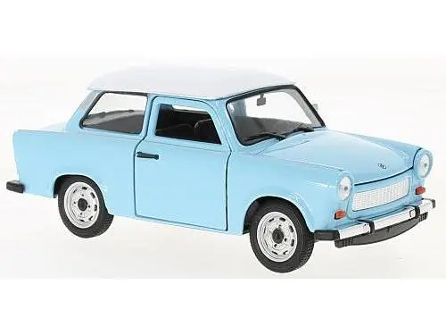 Trabant 601 Blue/White roof 1