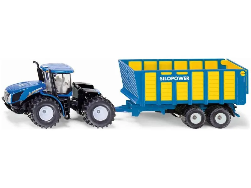 Tractor w/Silage Trailer 1
