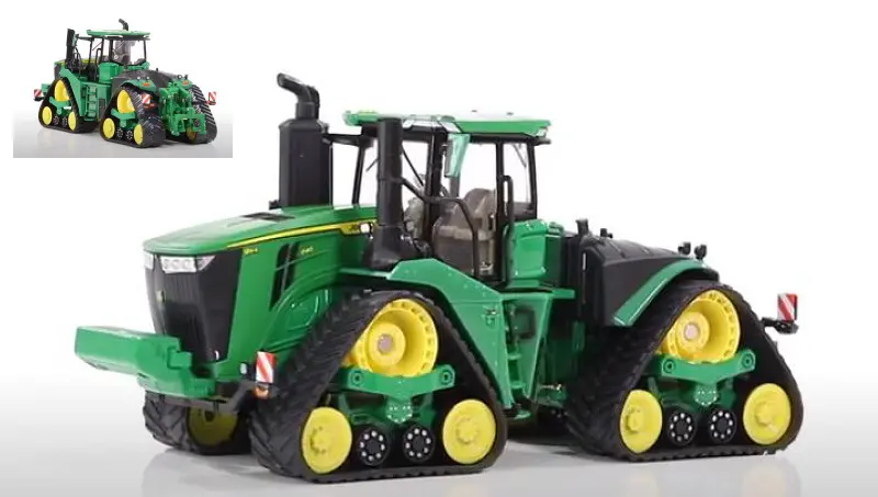TRATTORE A CINGOLI TRIANGOLARI JOHN DEERE 9RX 1