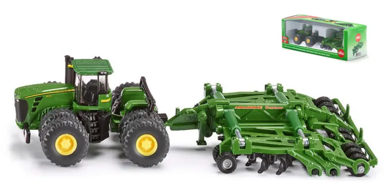 TRATTORE JOHN DEERE C/ERPICE AMAZONE CENTAUR 1