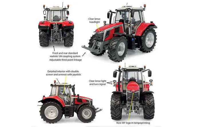 TRATTORE MASSEY FERGUSON 6S.180 2023 1