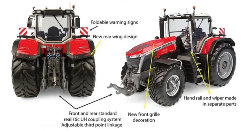 TRATTORE MASSEY FERGUSON 9S.425 PRODUCTION VERSION 1