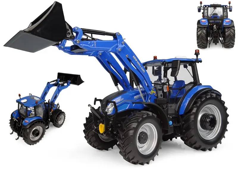 TRATTORE NEW HOLLAND T5.120 W/655LU FRONT LOADER 1