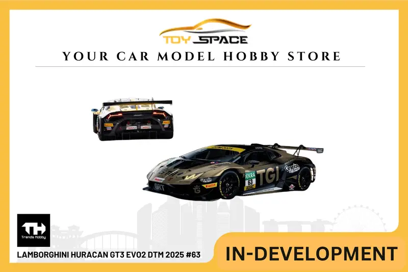 [TRENDS HOBBY] Lamborghini Huracan GT3 EVO2 DTM 2025 #63