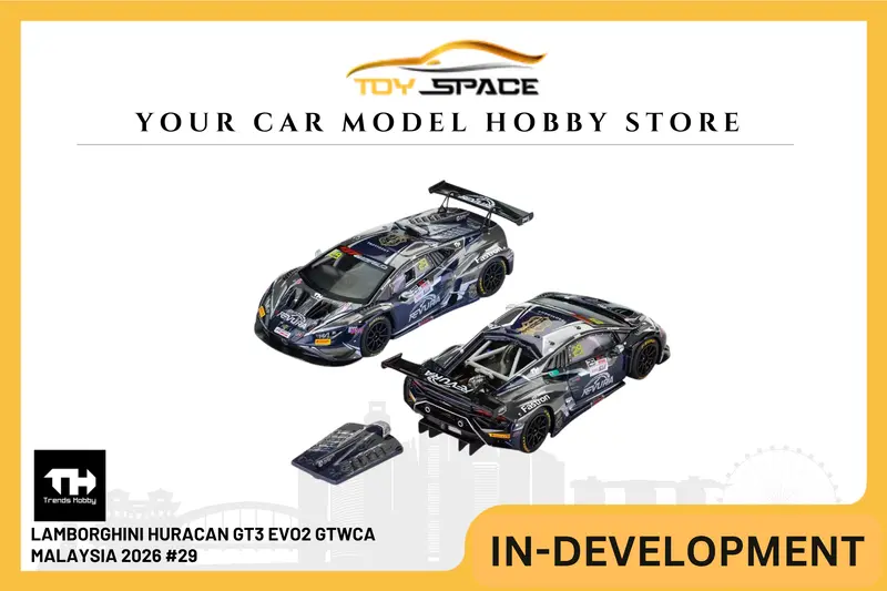 [TRENDS HOBBY] Lamborghini Huracan GT3 EVO2 GTWCA Malaysia 2026 #29