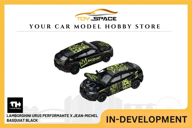 [TRENDS HOBBY] Lamborghini Urus Performante x Jean-Michel Basquiat Black