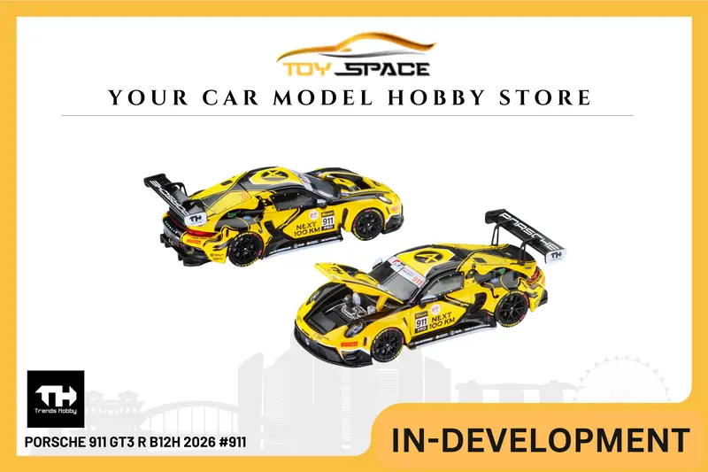[TRENDS HOBBY] Porsche 911 GT3 R B12H 2026 #911
