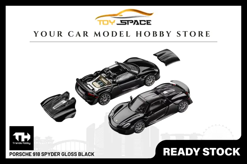 [TRENDS HOBBY] Porsche 918 Spyder Gloss Black