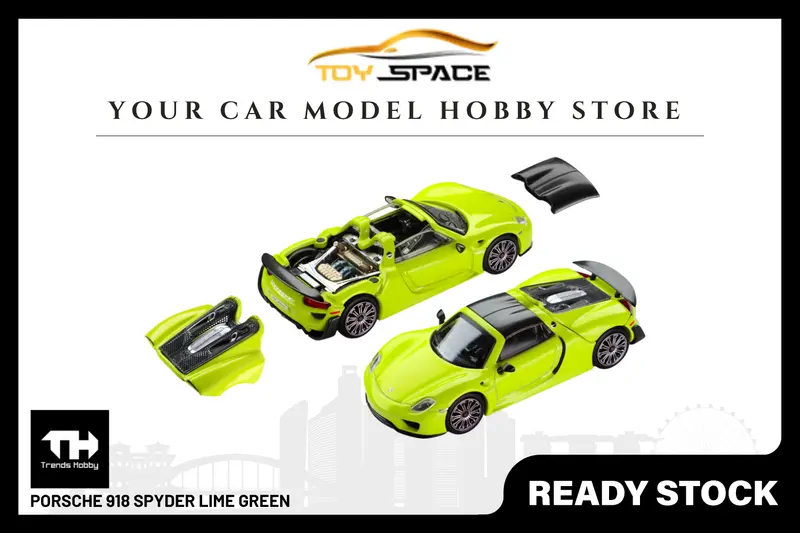 [TRENDS HOBBY] Porsche 918 Spyder Lime Green