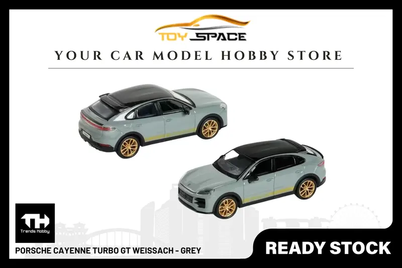 [TRENDS HOBBY] Porsche Cayenne Turbo GT Weissach - Grey