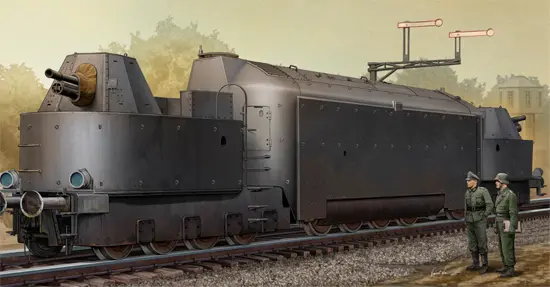 TRENO GERMAN ARMORED PANZERTRIEBWAGEN N.16 KIT 1