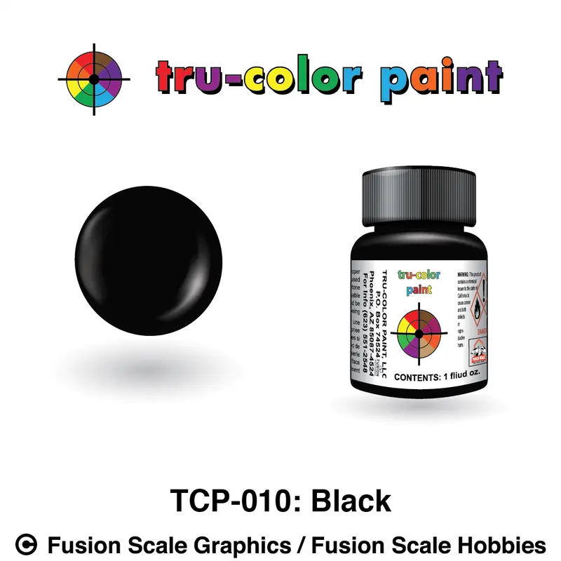 Tru-Color BLACK 1OZ