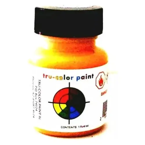 Tru-Color BRIGHT YELLOW FLAT BRUSH
