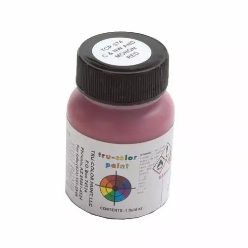 Tru-Color C&NW & MONON RED