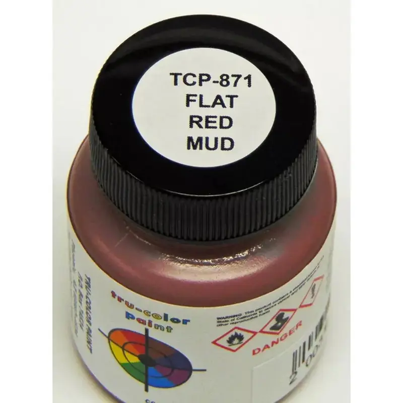 Tru-Color FLAT/BRUSHABLE RED MUD