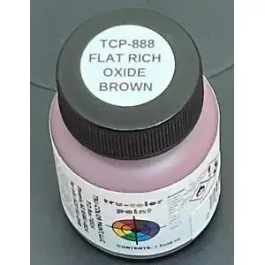 Tru-Color FLAT RICH OXIDE BROWN 1OZ