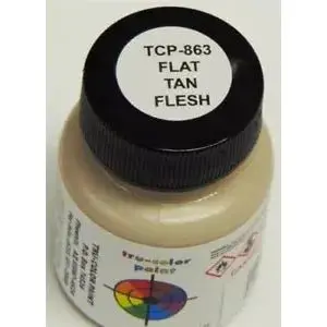 Tru-Color FLAT TAN FLESH BRUSHABLE