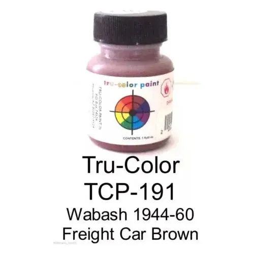 Tru-Color FRT CAR BRN-WABASH 1944-6